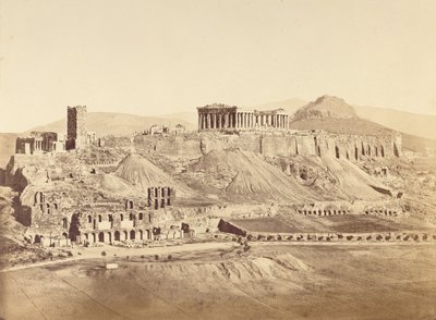 The Acropolis from the Southwest, Athens by Dimitrios Constantin
